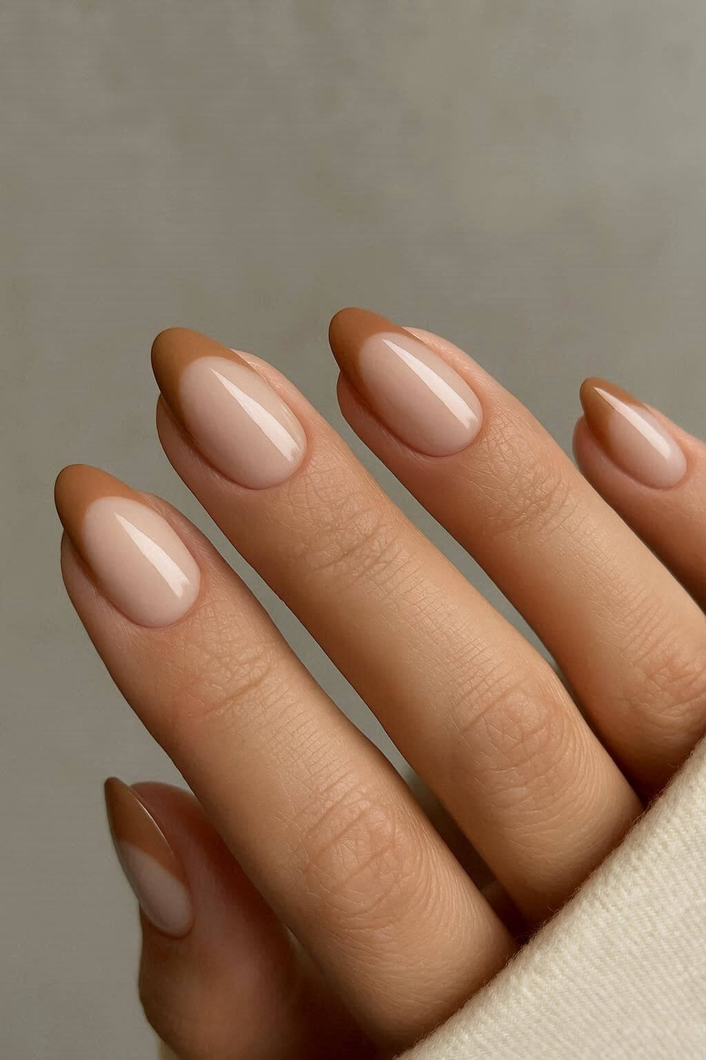 Almond Latte French Tips