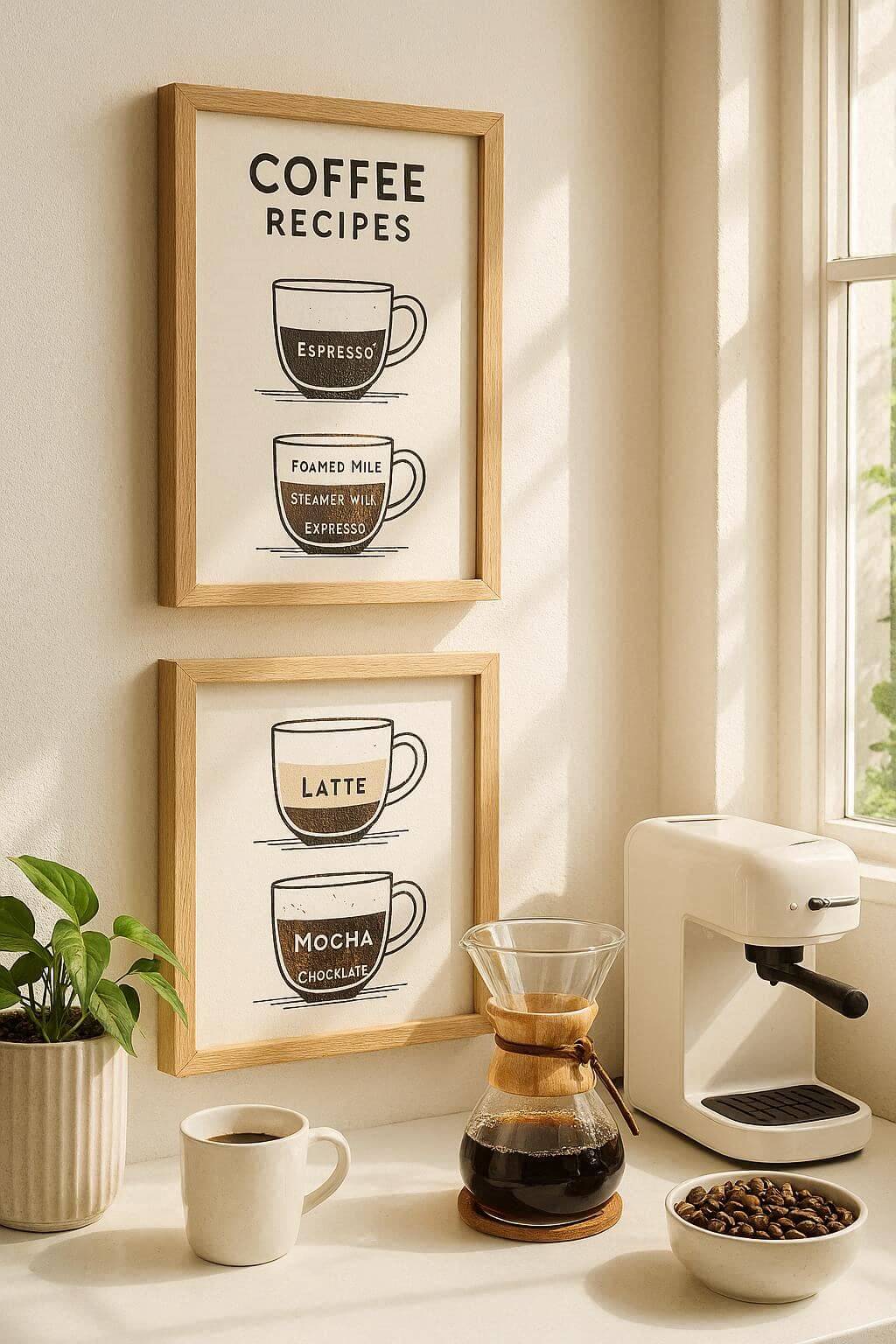 Framed Coffee Recipes