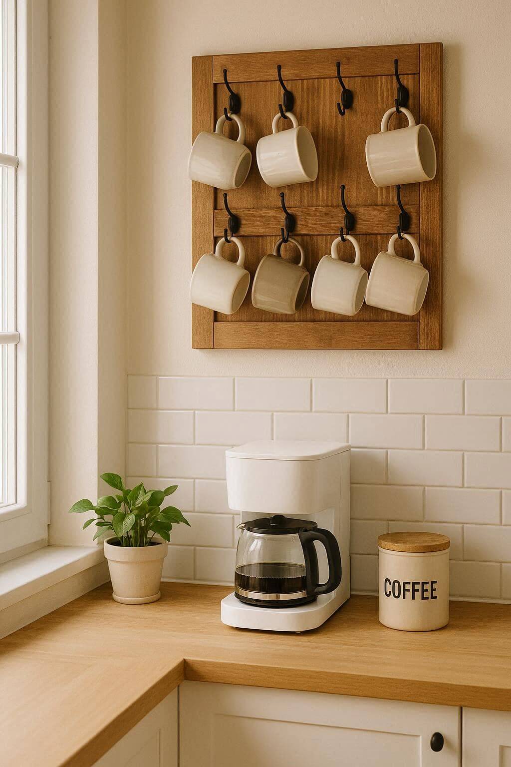 Hanging Mug Rack