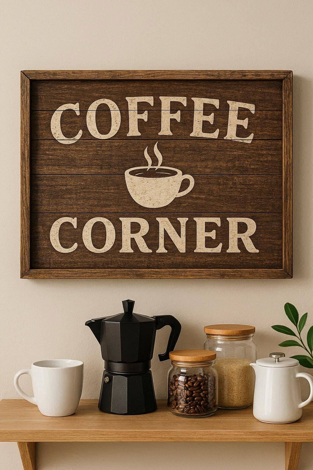 Rustic Wooden Sign
