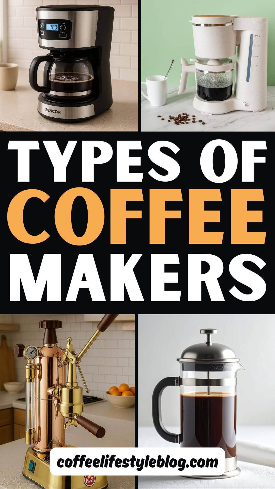 Types of Coffee Makers