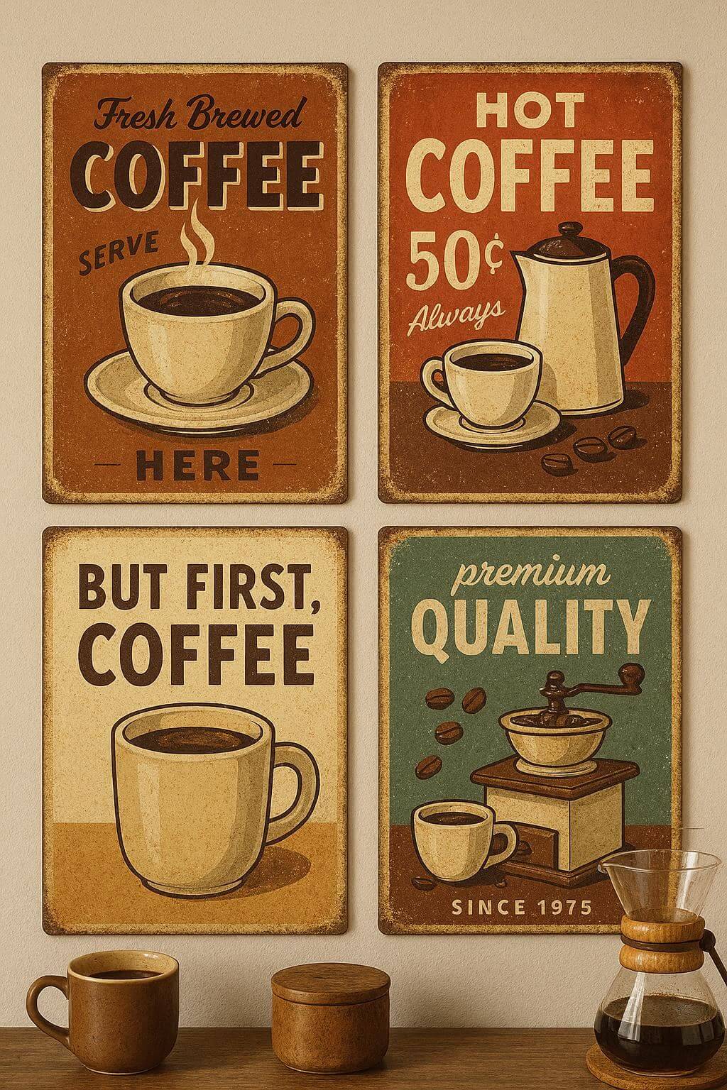 Vintage Coffee Posters
