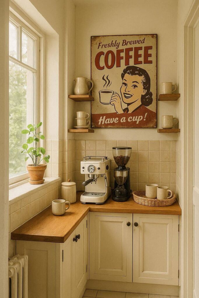 Vintage Style Coffee Corner