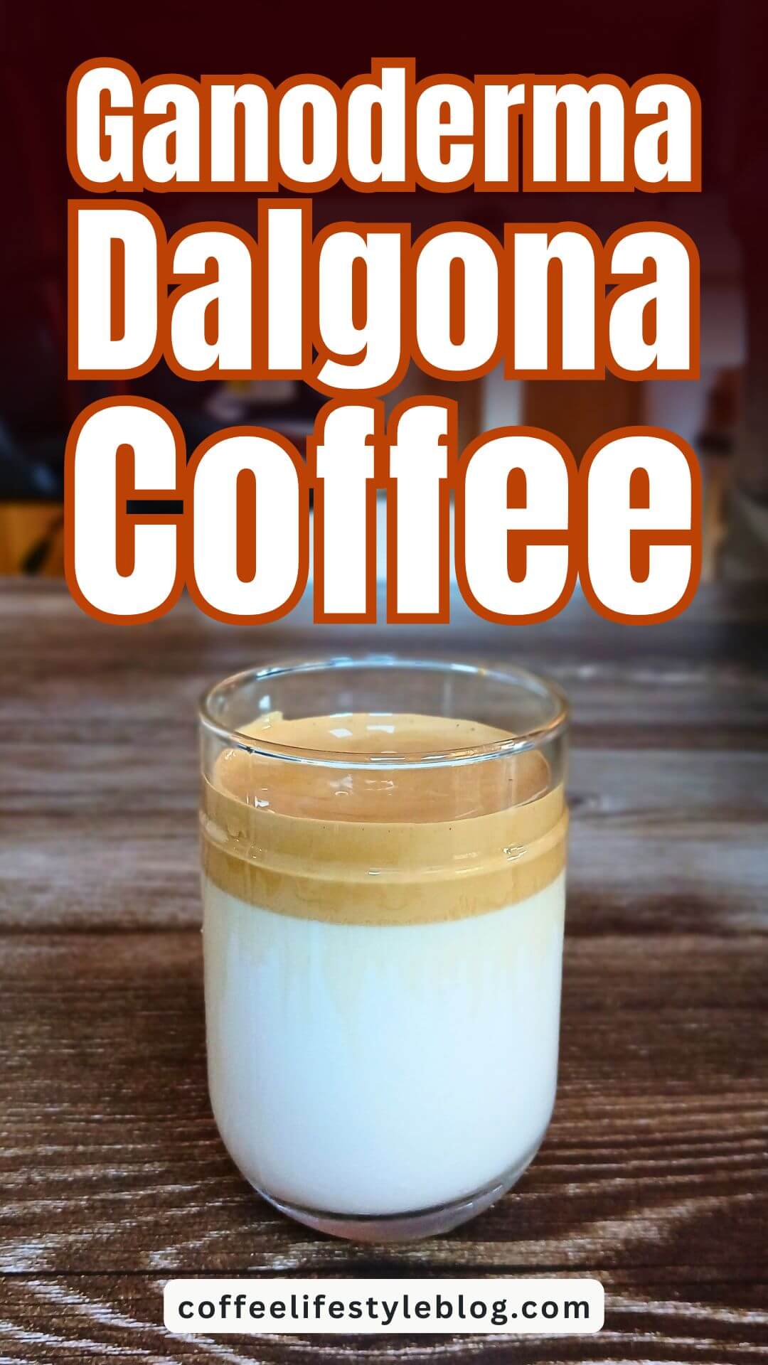 Ganoderma Dalgona Coffee