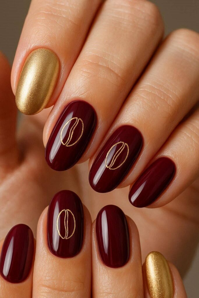 Bean & Burgundy Alternating