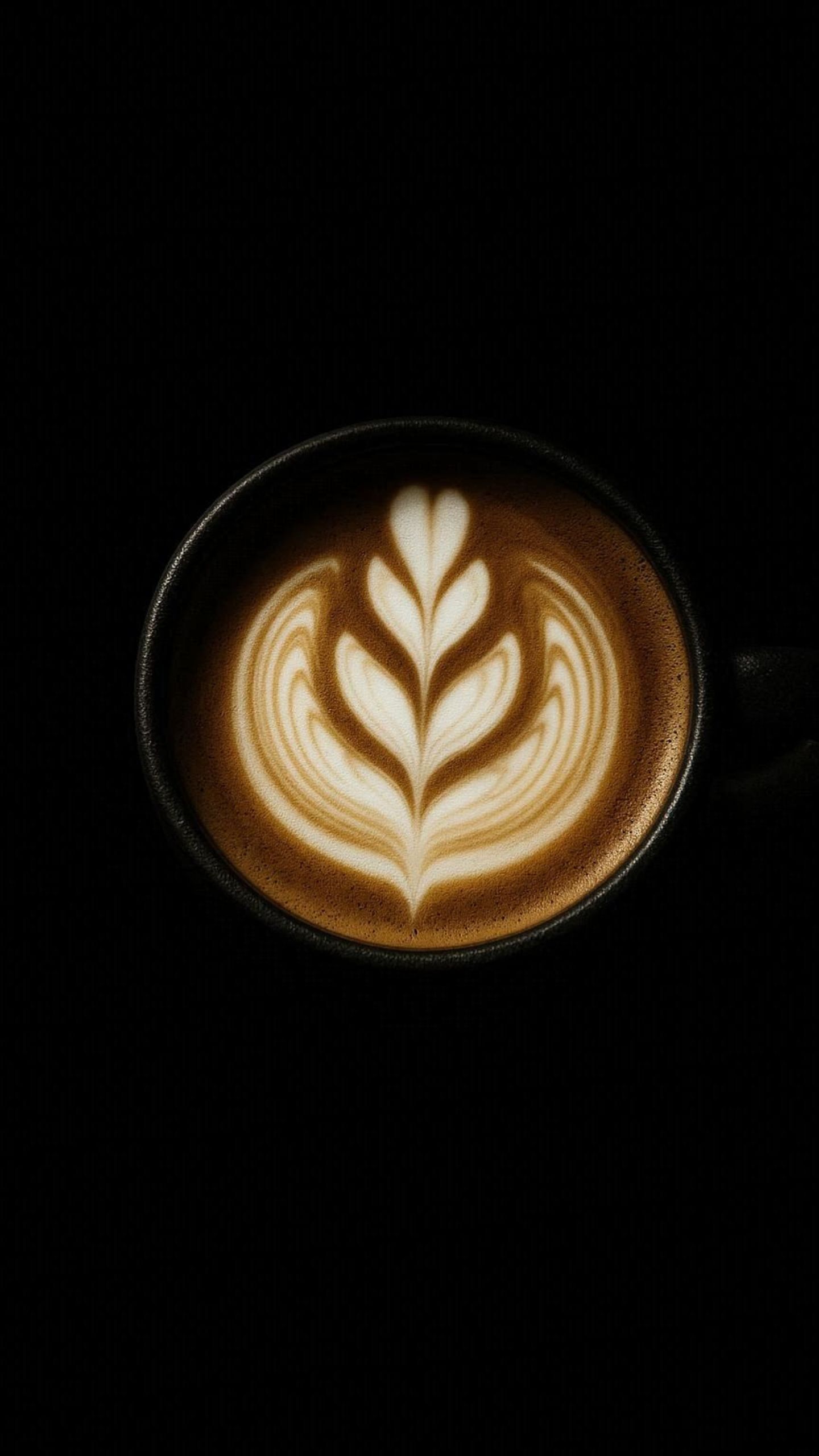 Black Background with Bright Foam