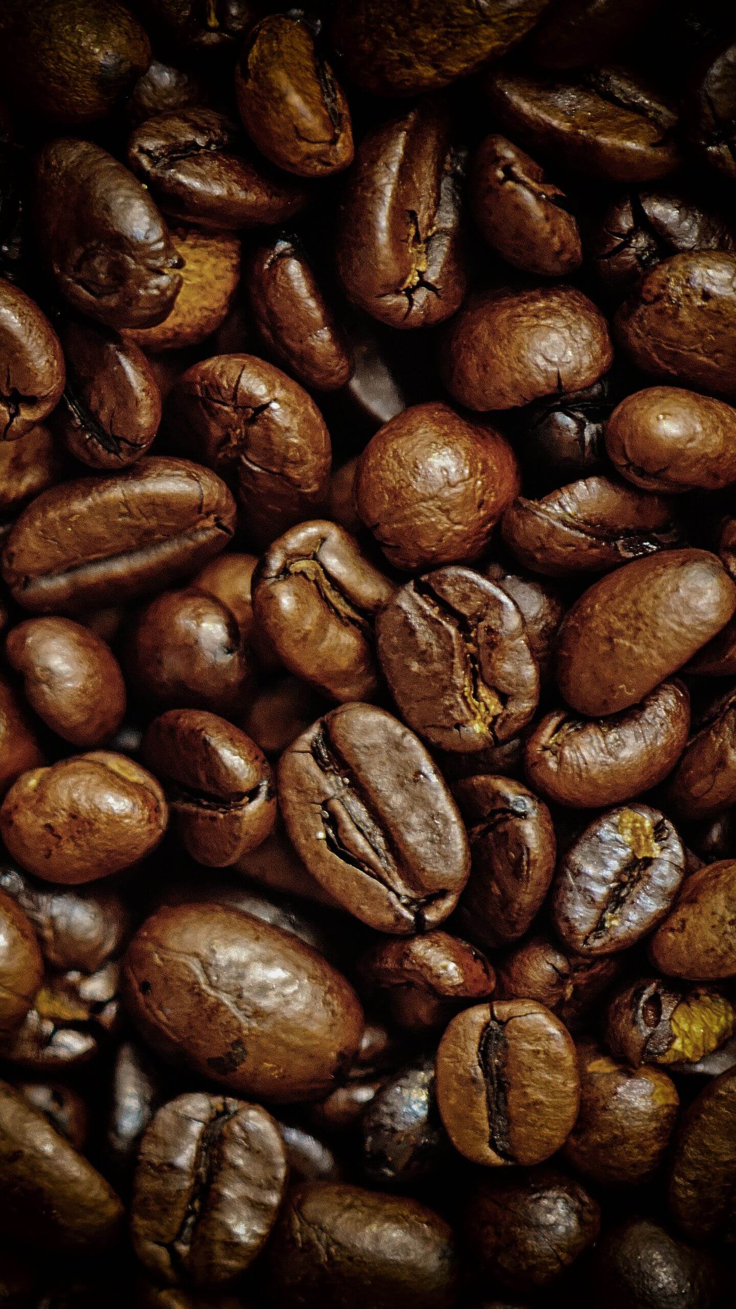 Full Coffee Bean Background