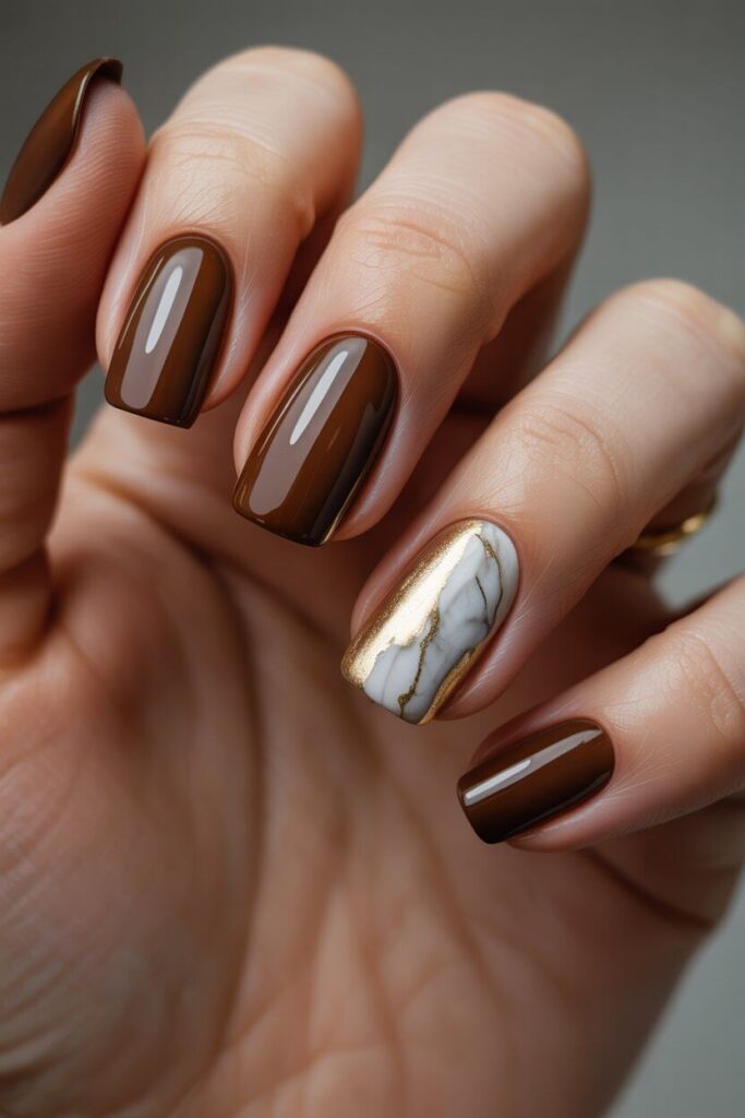 Gold Marble Accent
