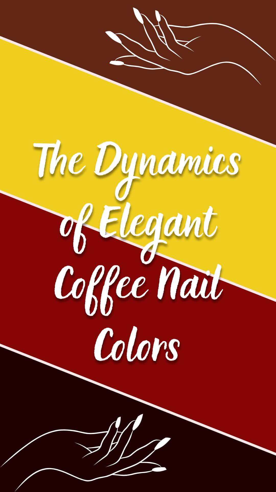 The Dynamics of Elegant Coffee Nail Colors