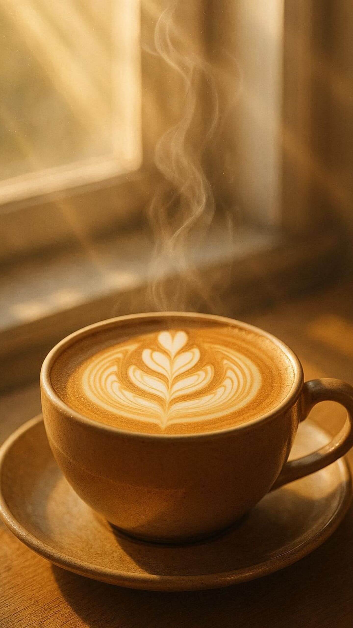 Window Light and Coffee Steam