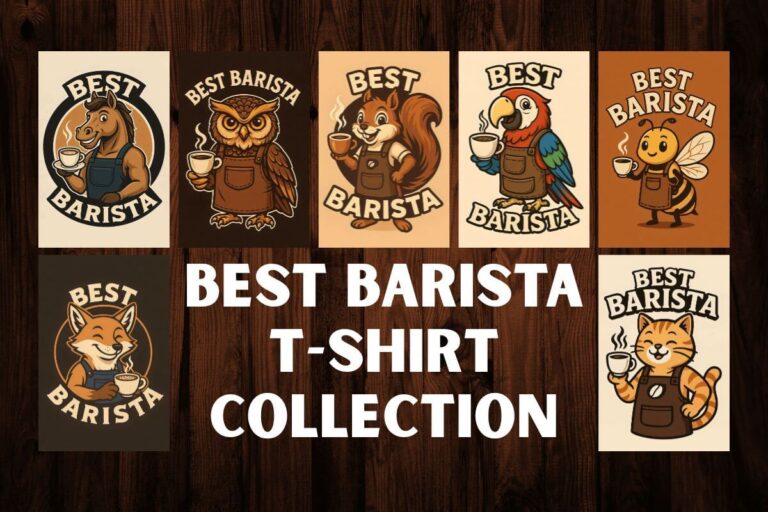 Best Barista T-shirt Collection