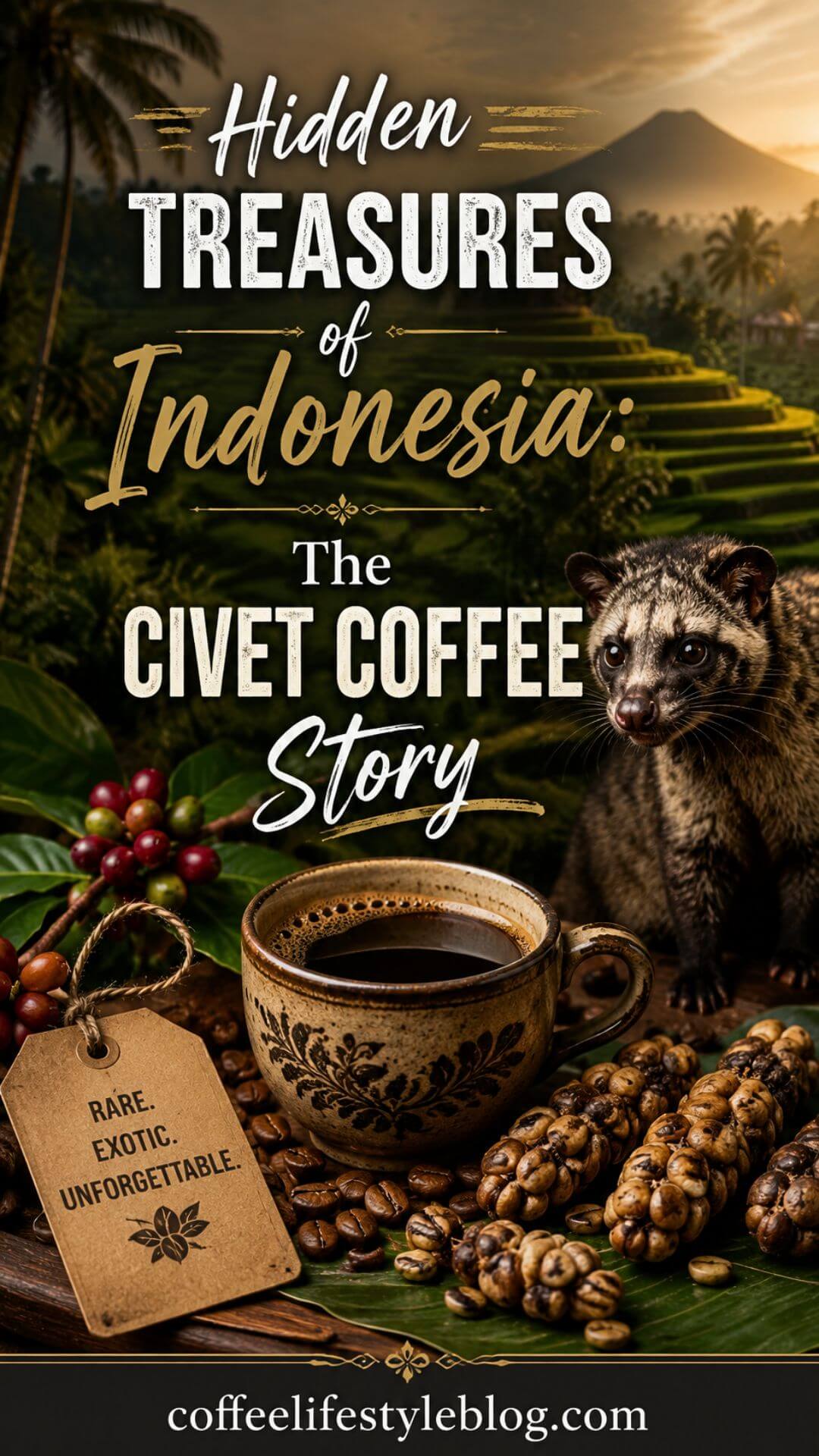 Hidden Treasures of Indonesia - The Civet Coffee Story