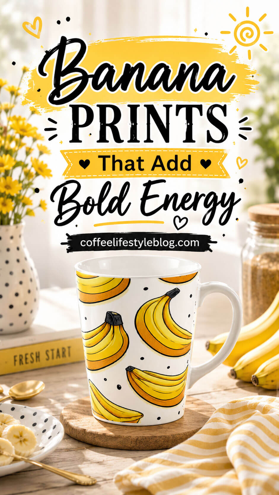 Banana Prints That Add Bold Energy