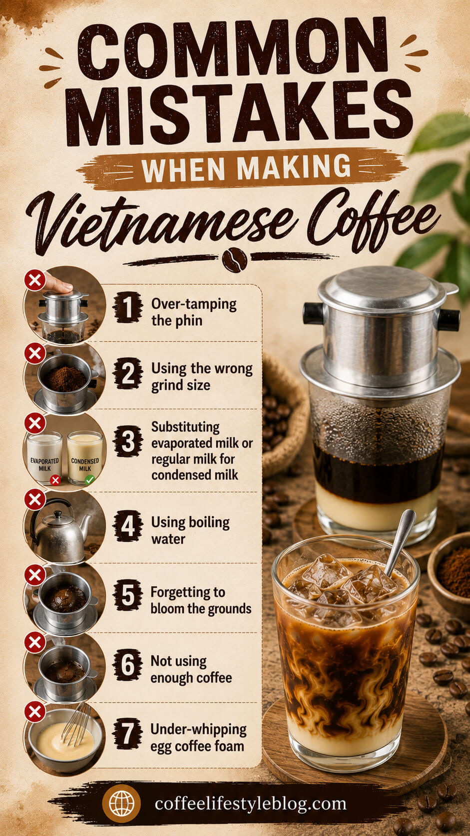 Common Mistakes When Making Vietnamese Coffee