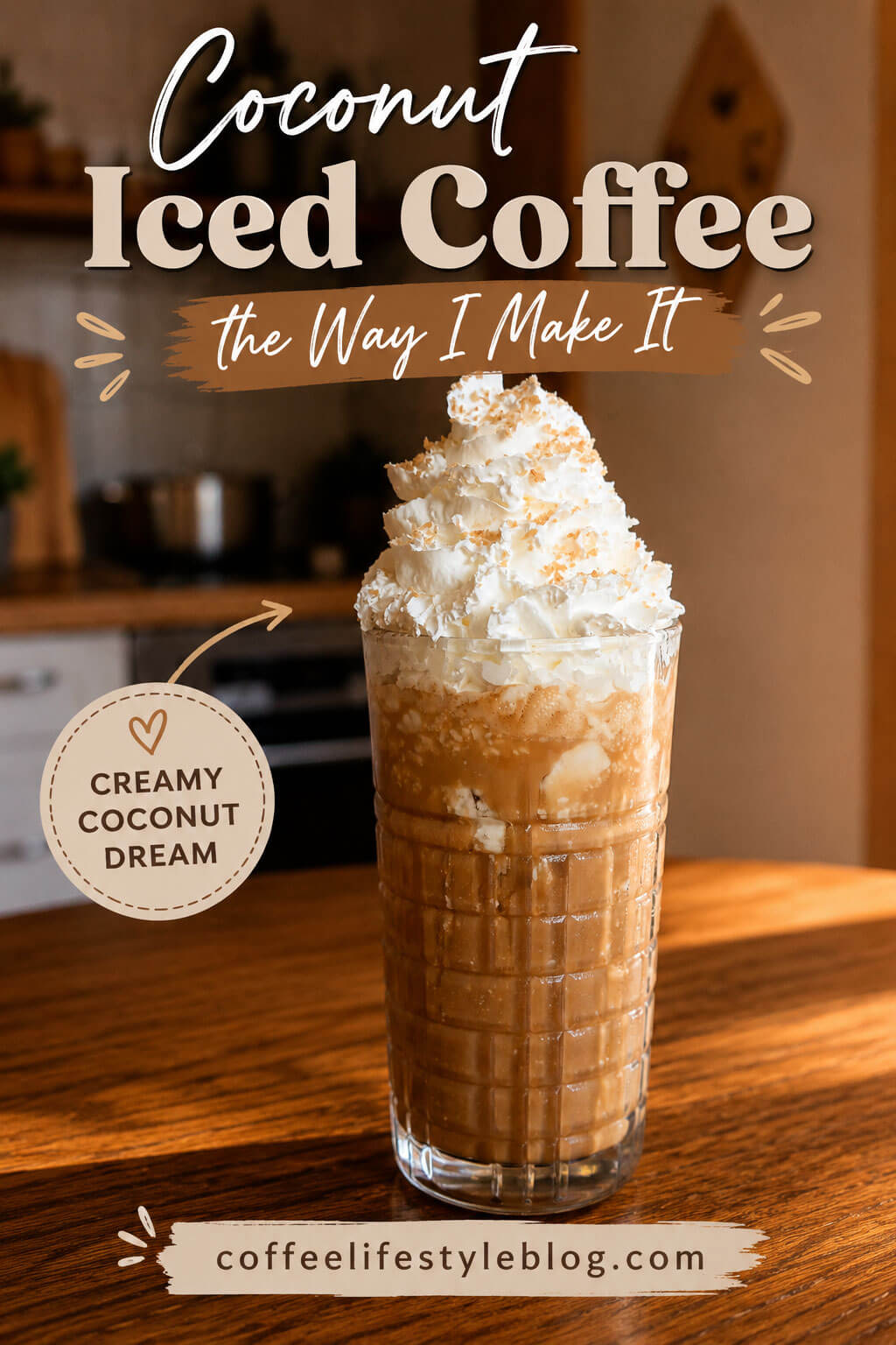 Coconut Iced Coffee, the Way I Make It