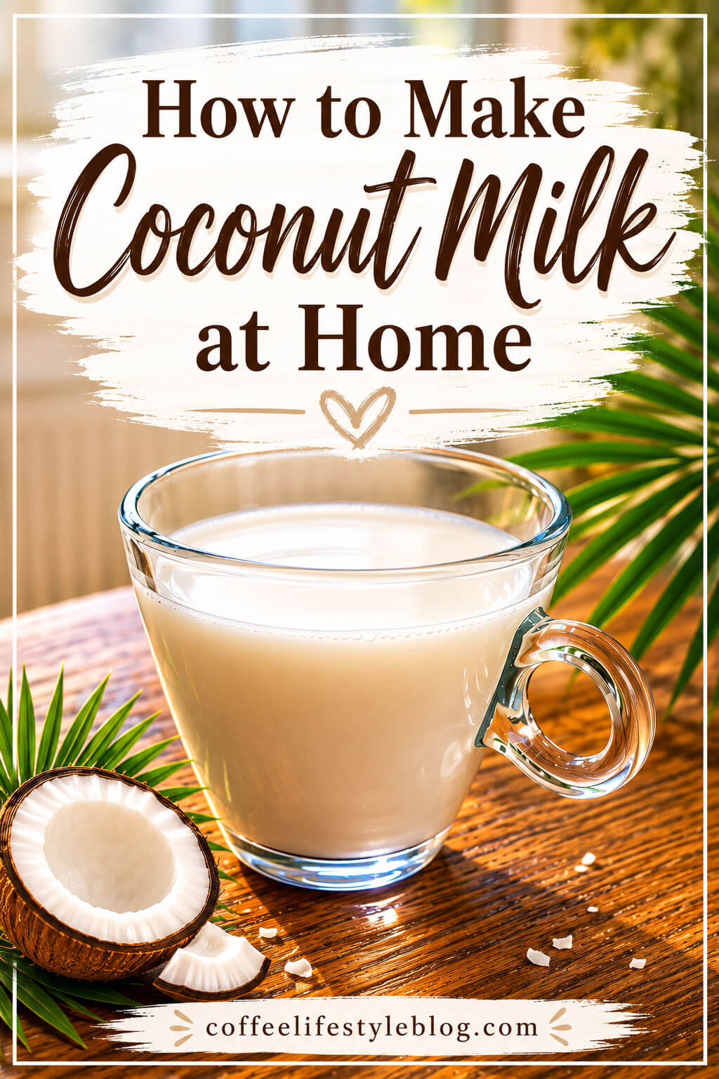 Homemade Coconut Milk