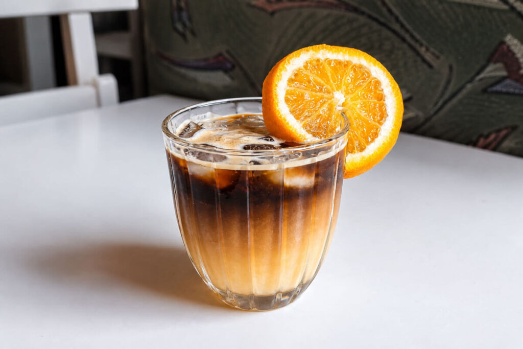 Orange Iced Coffee
