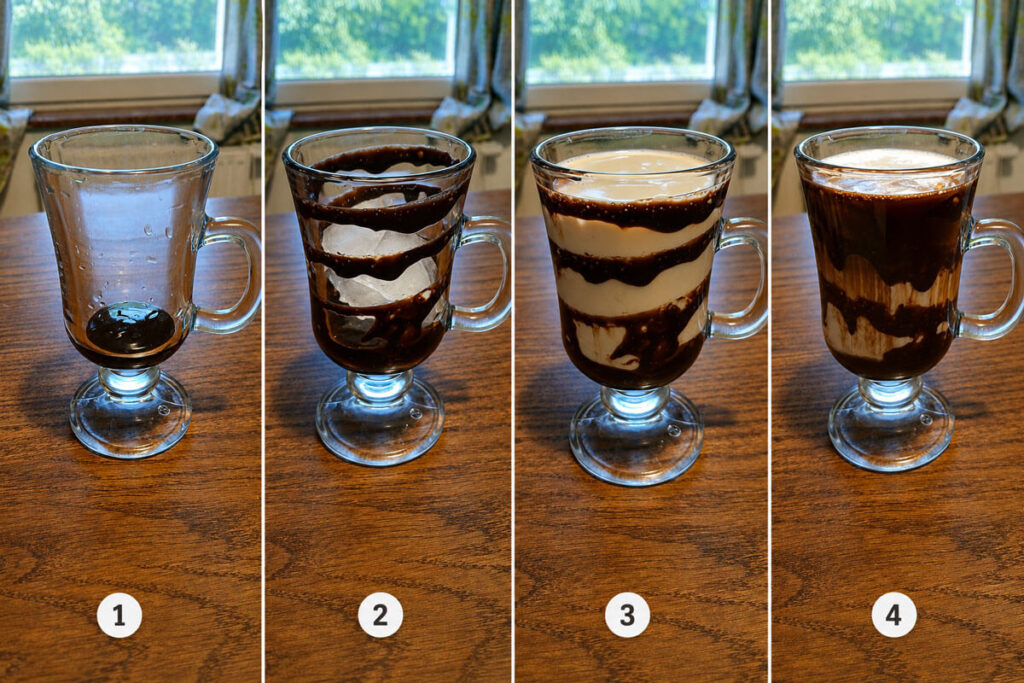 Oreo Iced Coffee Step by Step