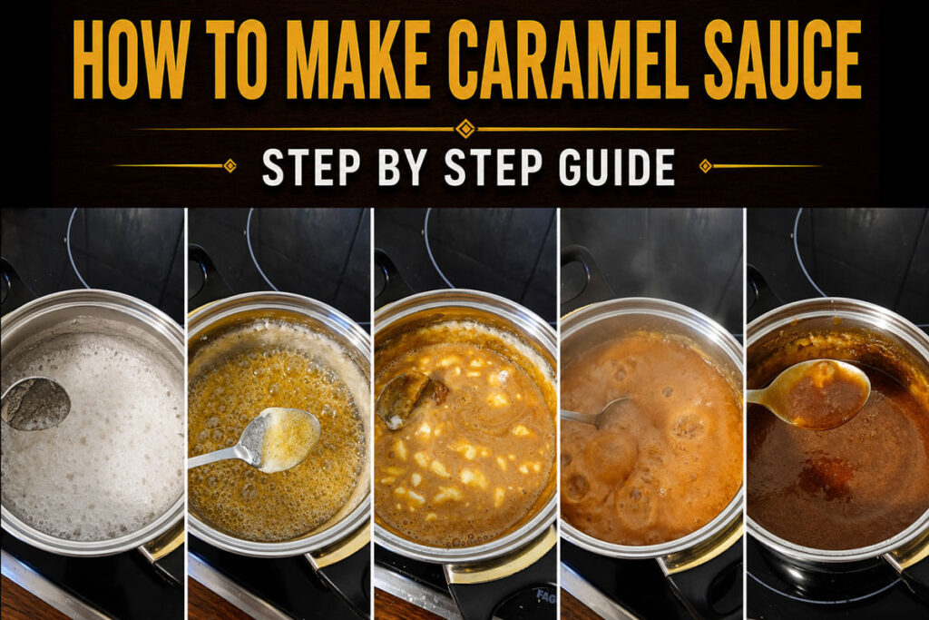 Caramel Syrup Step by Step