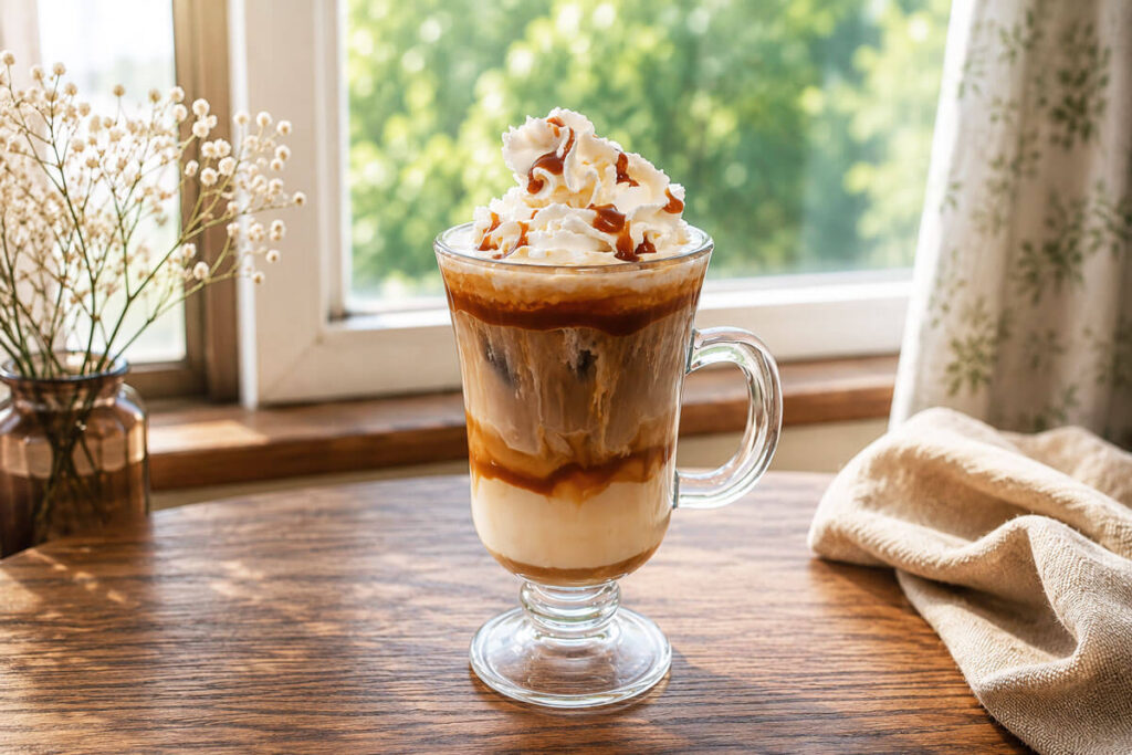 Easy Iced Caramel Latte