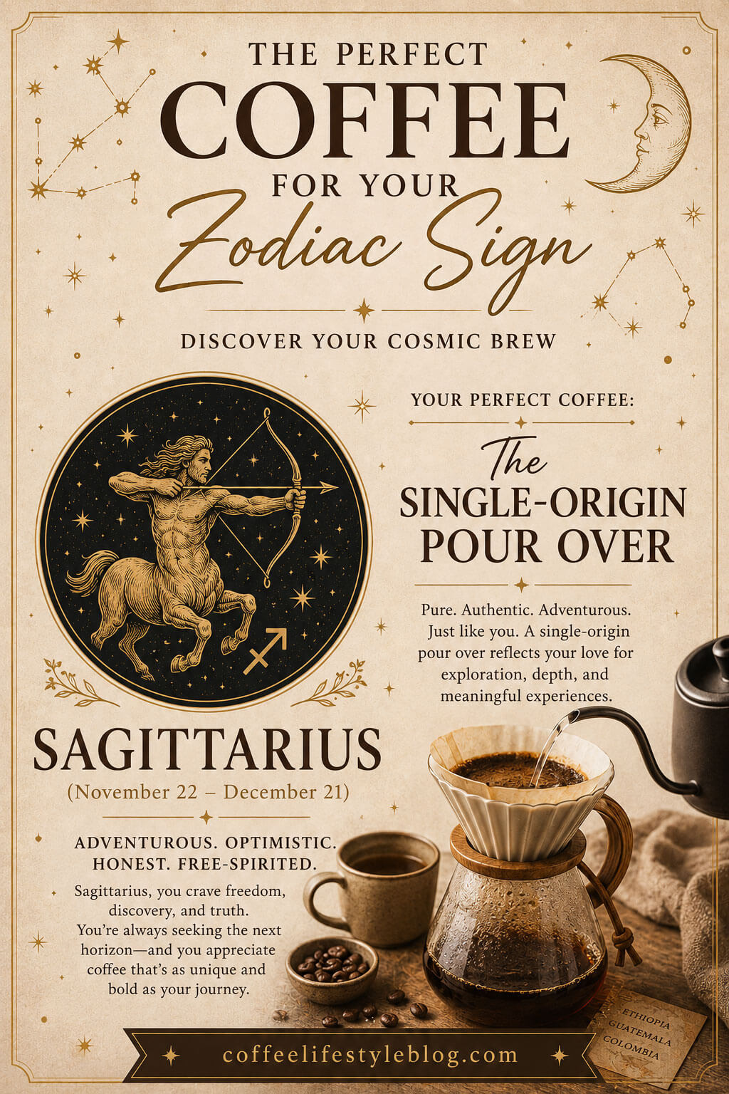 Sagittarius Coffee Pairing – Best Coffee for Sagittarius Zodiac Sign