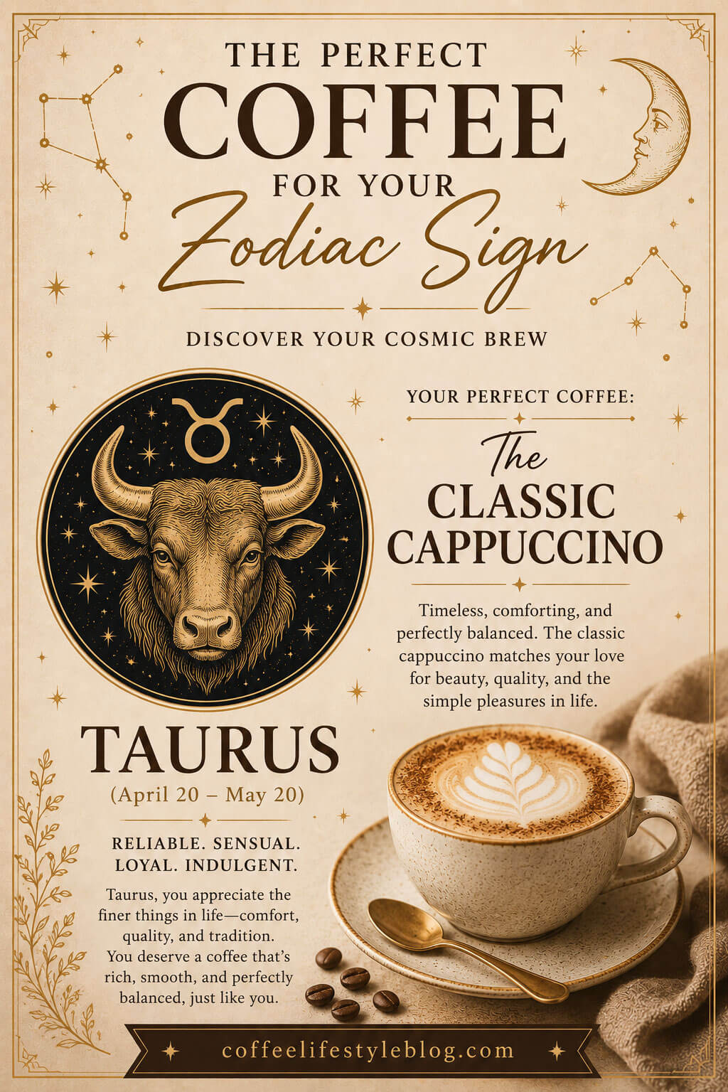 Taurus Coffee Pairing – Best Coffee for Taurus Zodiac Sign