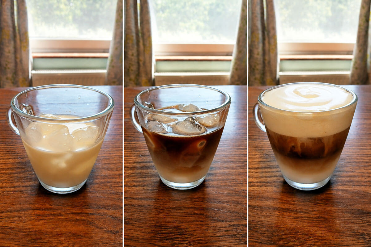 Tiramisu Iced Latte Step by Step