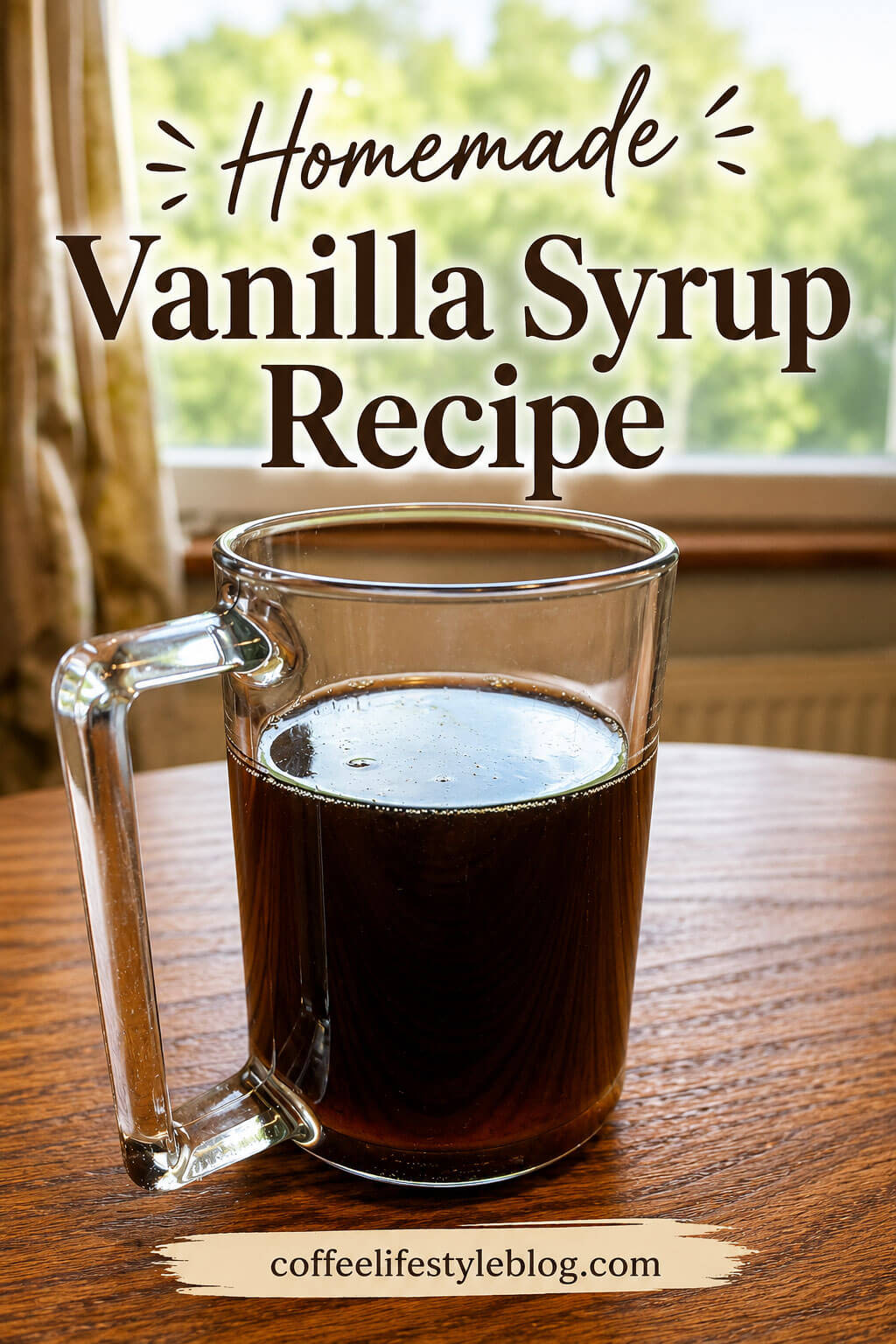 Vanilla Syrup Recipe