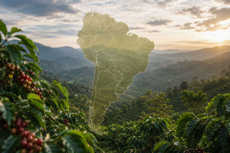 Coffee-Producing Countries in South-America