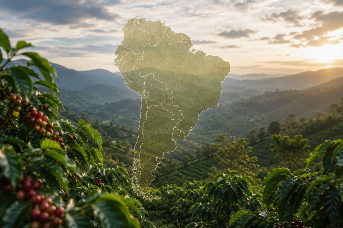 Coffee-Producing Countries in South-America