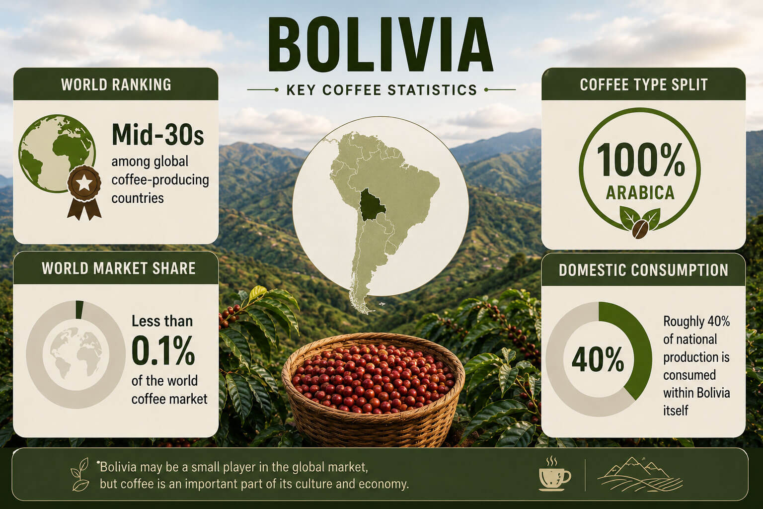 Coffee-Producing Country - Bolivia
