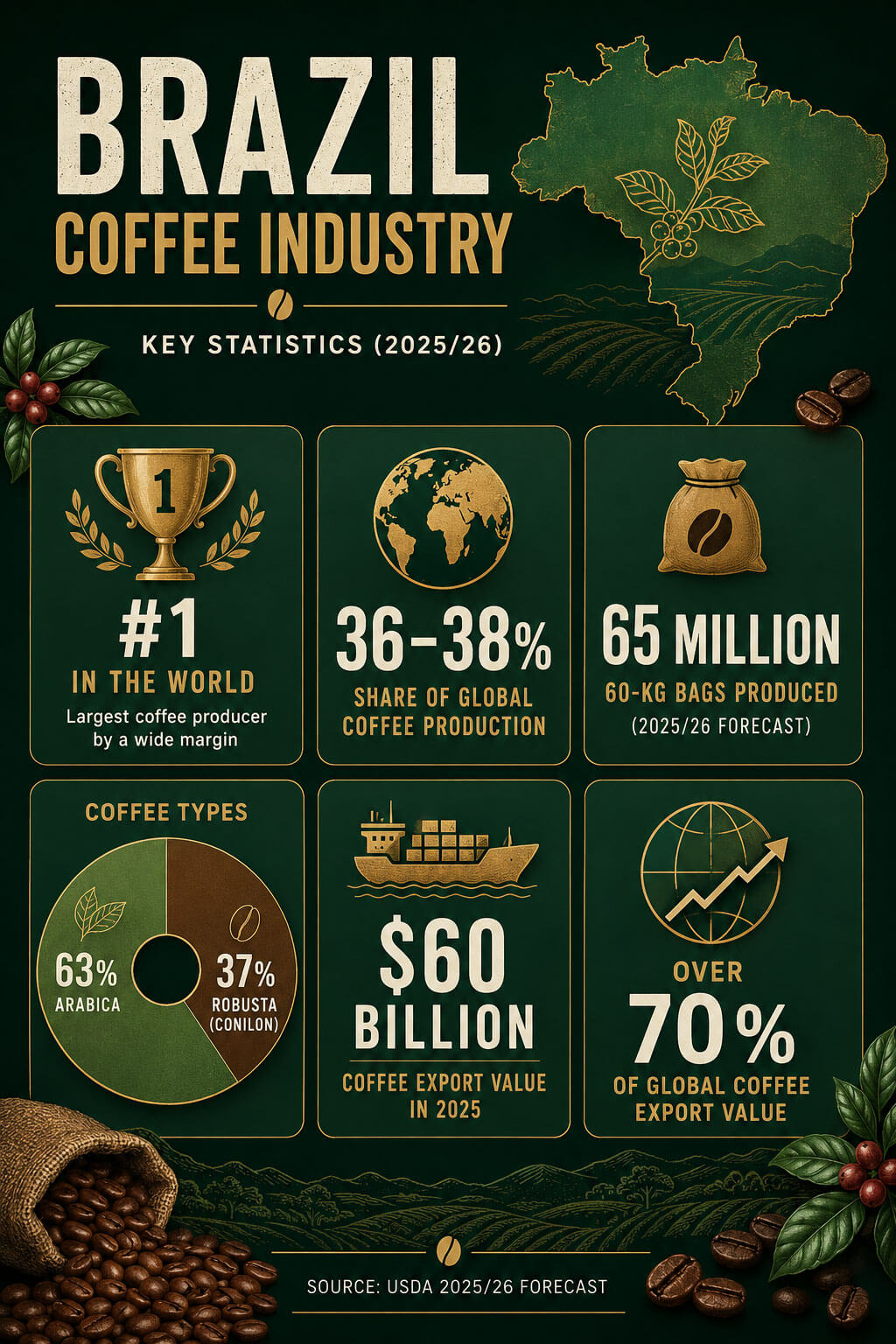 Coffee-Producing Country - Brazil