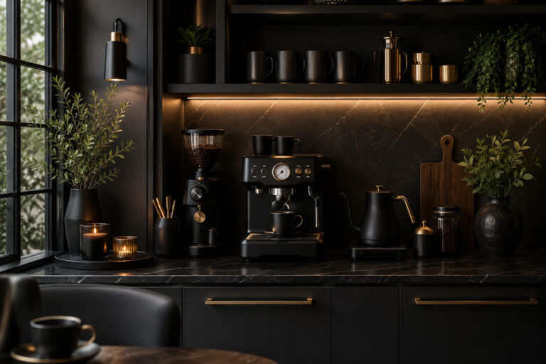The Black Luxury Coffee Corner