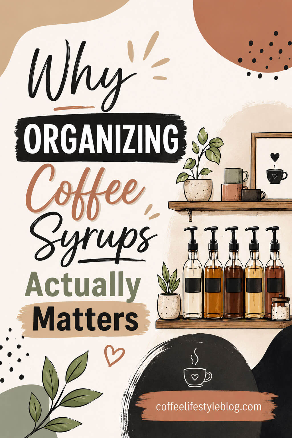 Why Organizing Coffee Syrups