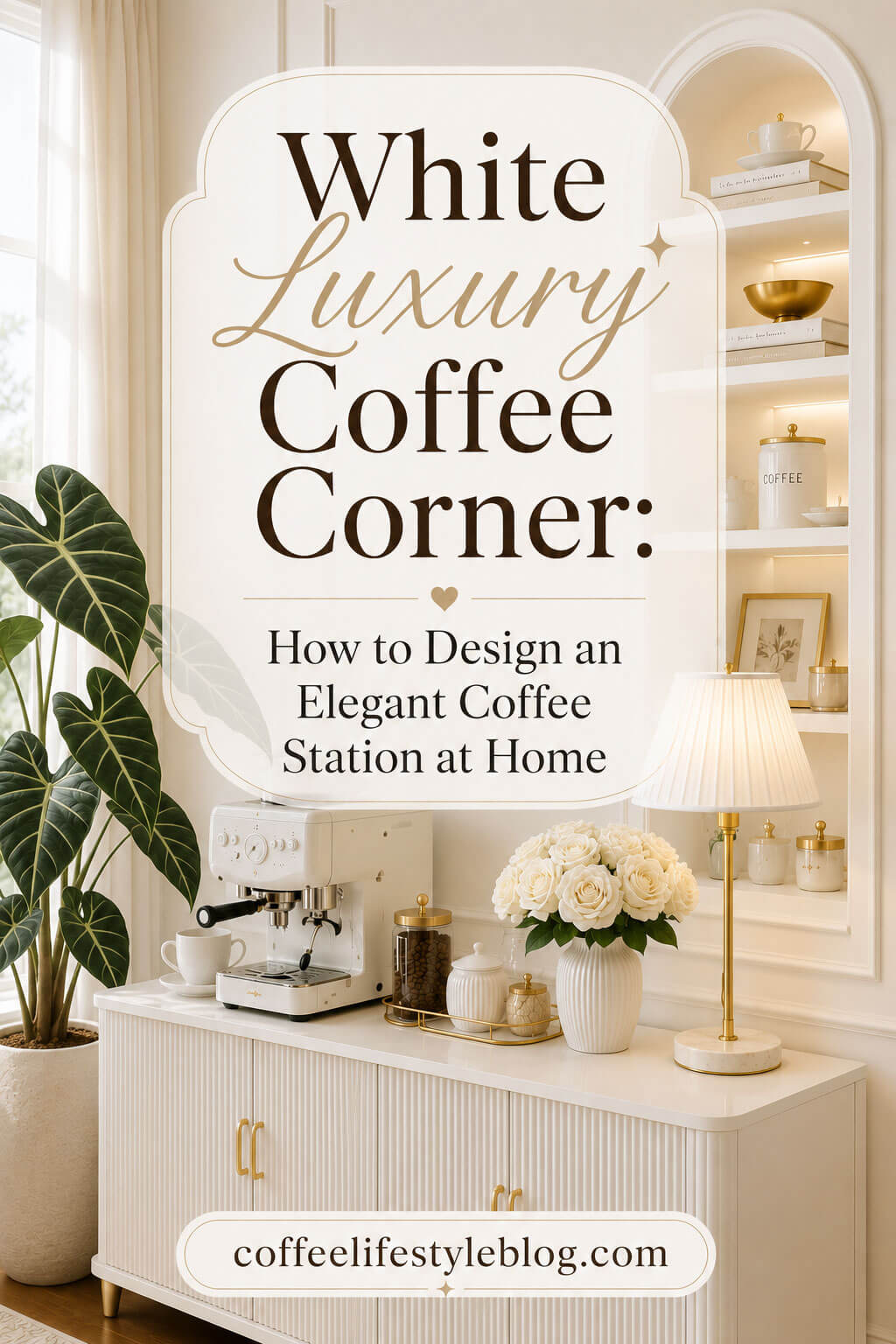 Elegant Coffee Corner