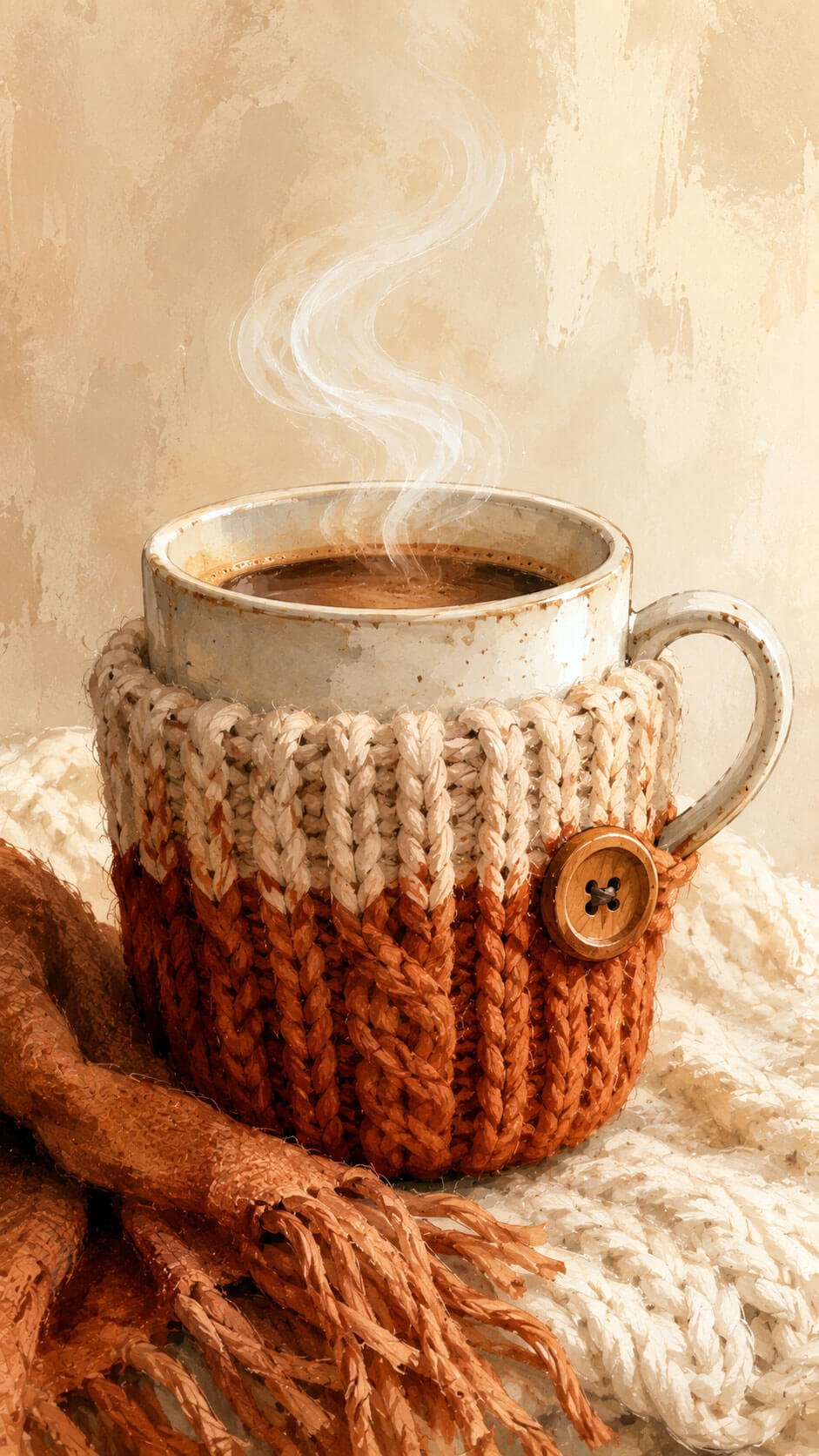 Cozy Sweater Weather Mug Wallpaper