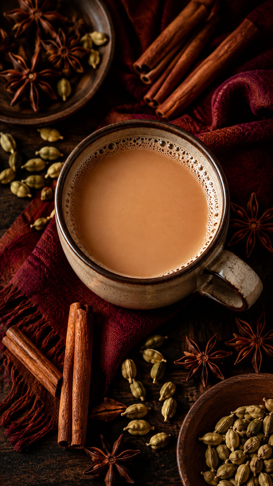 Spiced Chai-Autumn Blend Wallpaper
