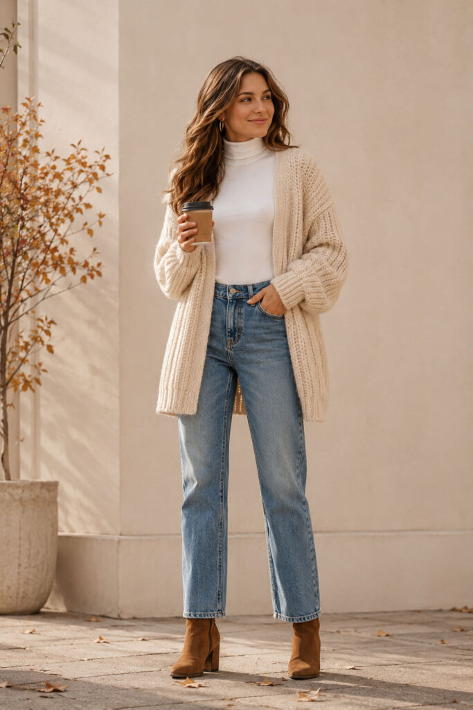 Cozy Cardigan Look