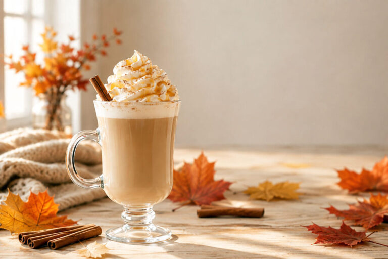 Cozy Honey Cinnamon Latte