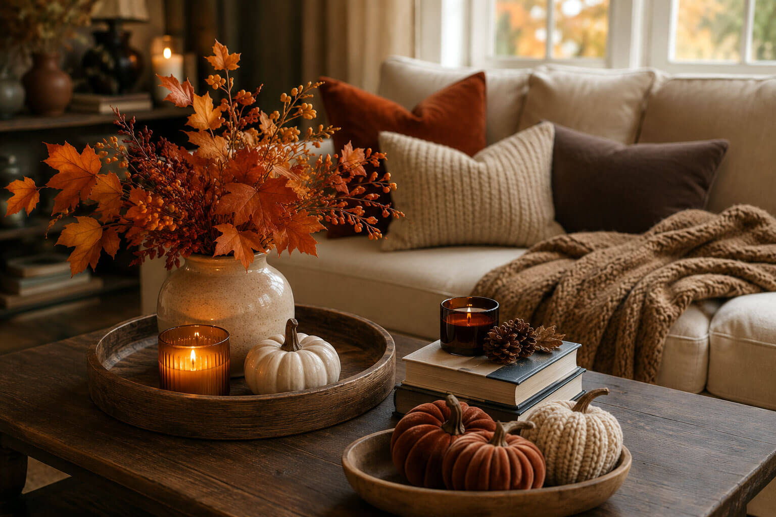Fall Coffee Table