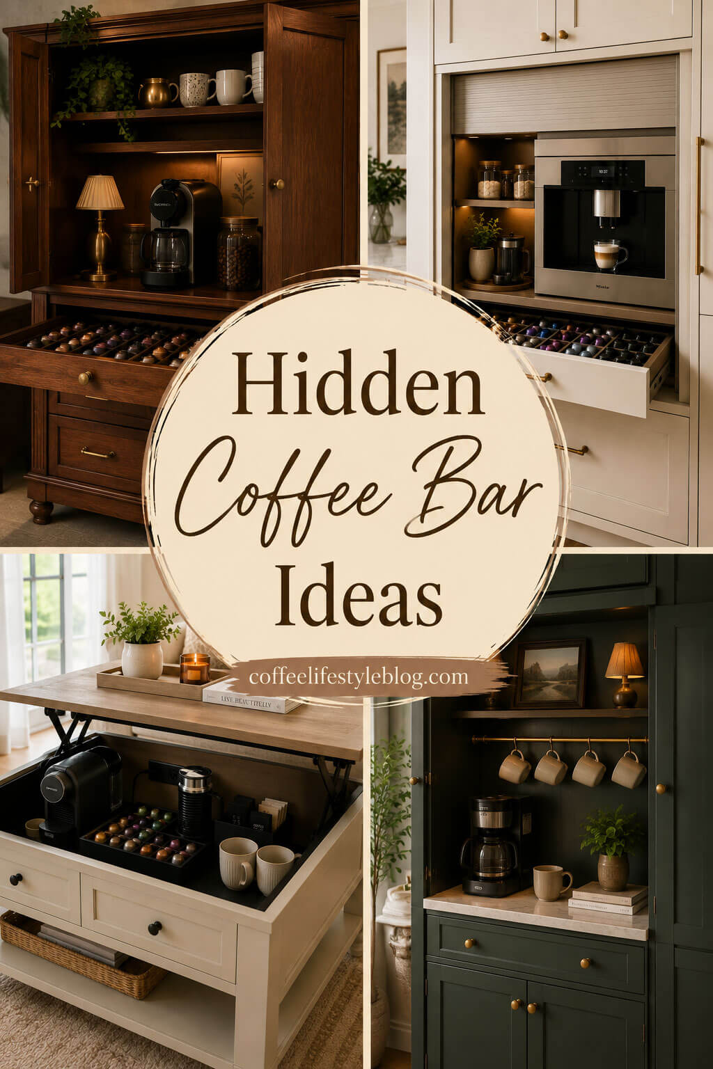 Hidden Coffee Bar Ideas