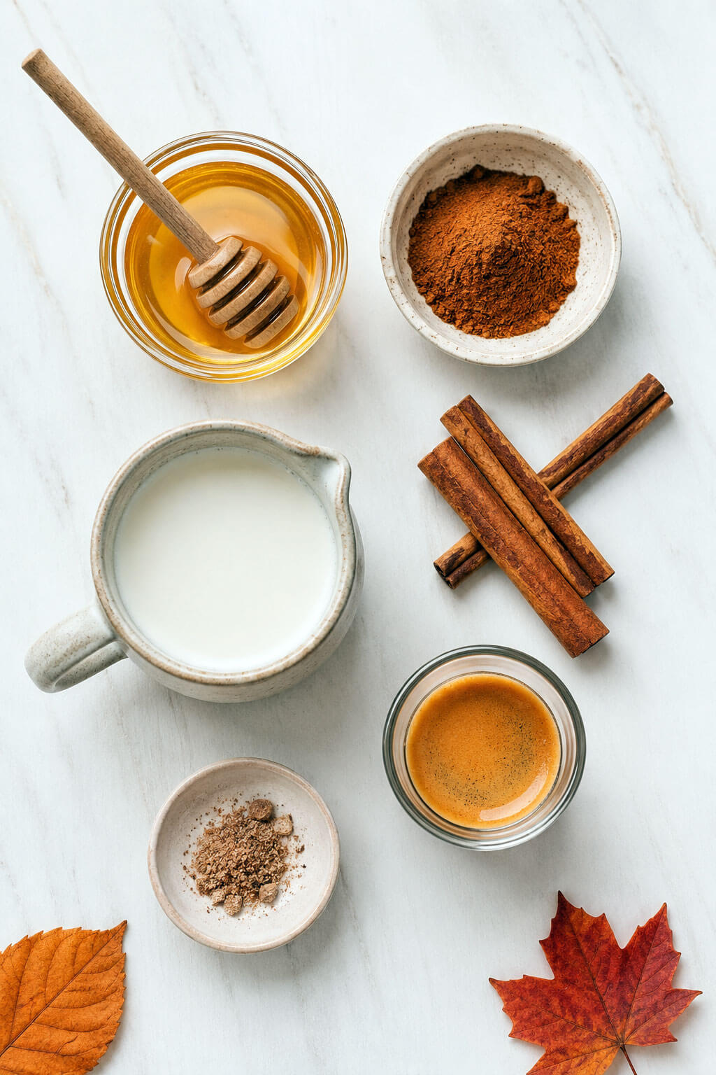 Honey Cinnamon Latte Ingredients