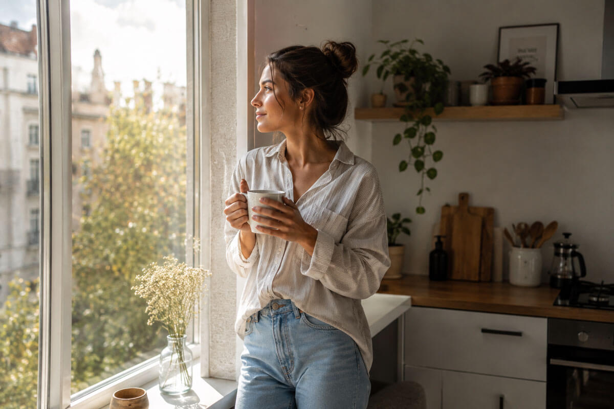 Morning Routine and Girl
