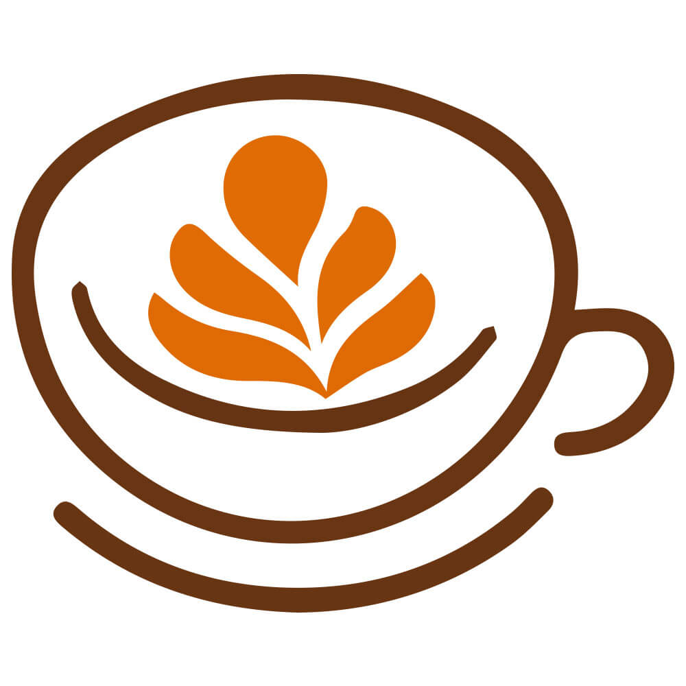 The Minimal Line Cup Coffee Logo