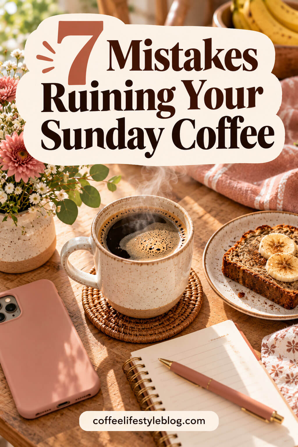 7 Mistakes Ruining Your Sunday Coffee