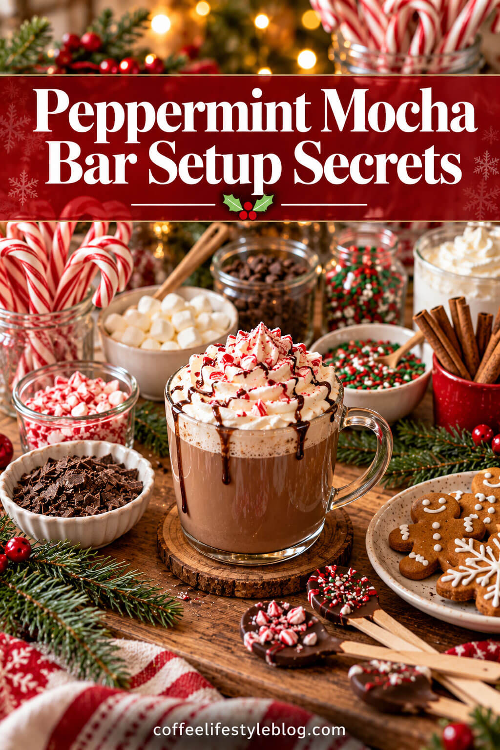 Peppermint Mocha Bar Setup Secrets