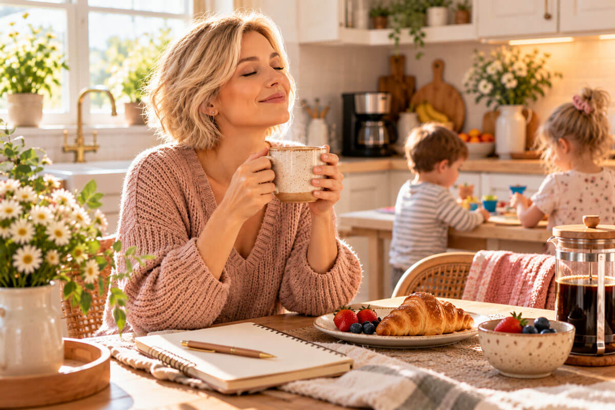 The Perfect Sunday Morning Coffee Routine for Busy Moms
